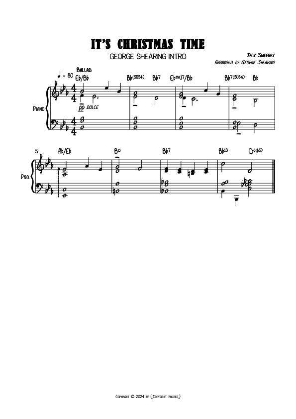 Georger Shearing Into to Its Christmas time - Full Score.jpg