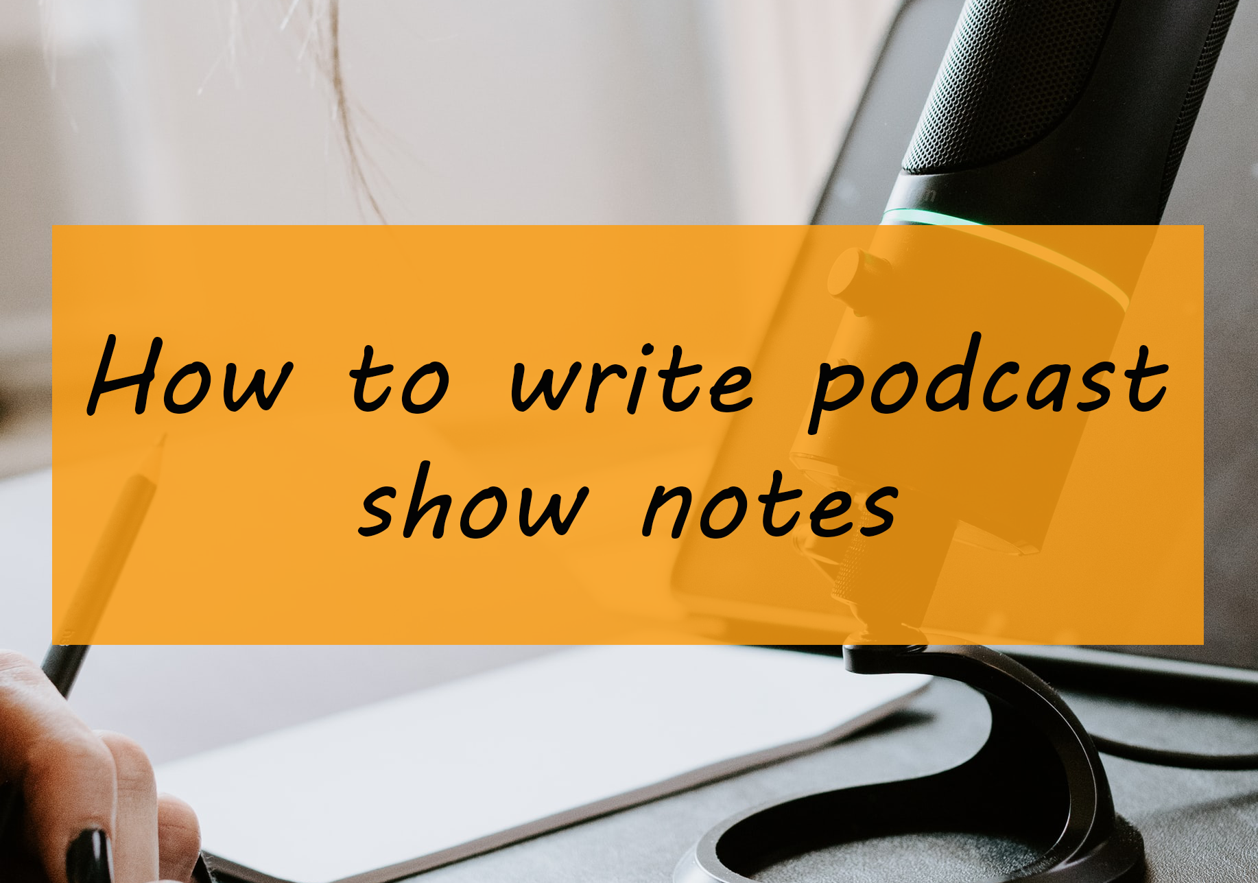 Podcast show notes